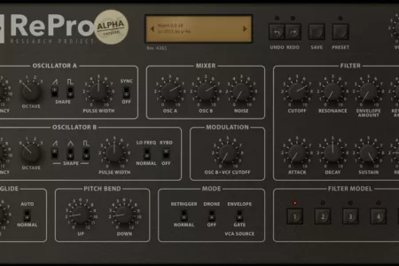 Featured image for “u-he released RePro Alpha (free Alpha Version of RePro Filter)”