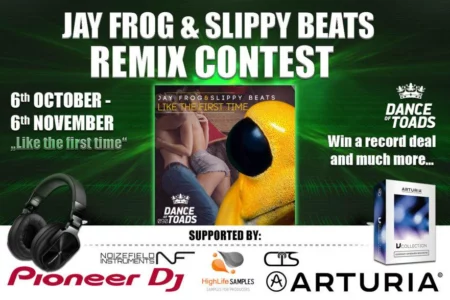 Featured image for “Jay Frog & Slippy Beats Remix Contest – The winners”