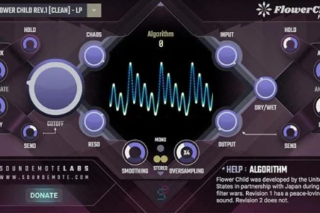 Featured image for “Soundemote releases Filter plugin Flower Child Filter for free”