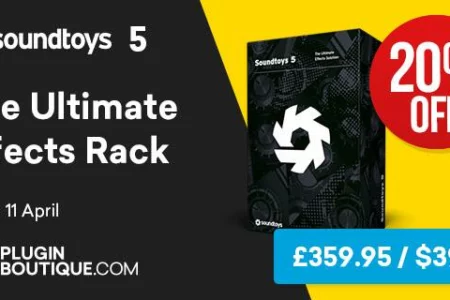 Featured image for “Soundtoys 5 Plugin Bundle Sale”