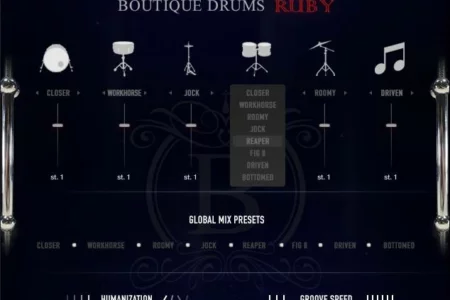 Featured image for “Musical Sampling released Boutique Drums – Ruby”