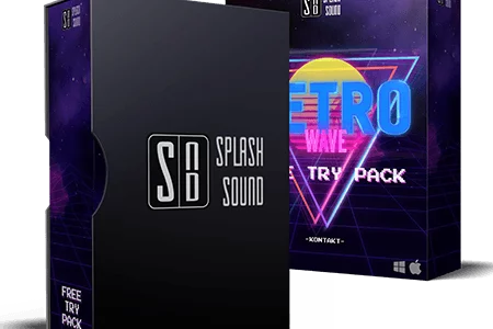 Featured image for “Splash Sound releases free Kontakt instrument Retrowave Free”