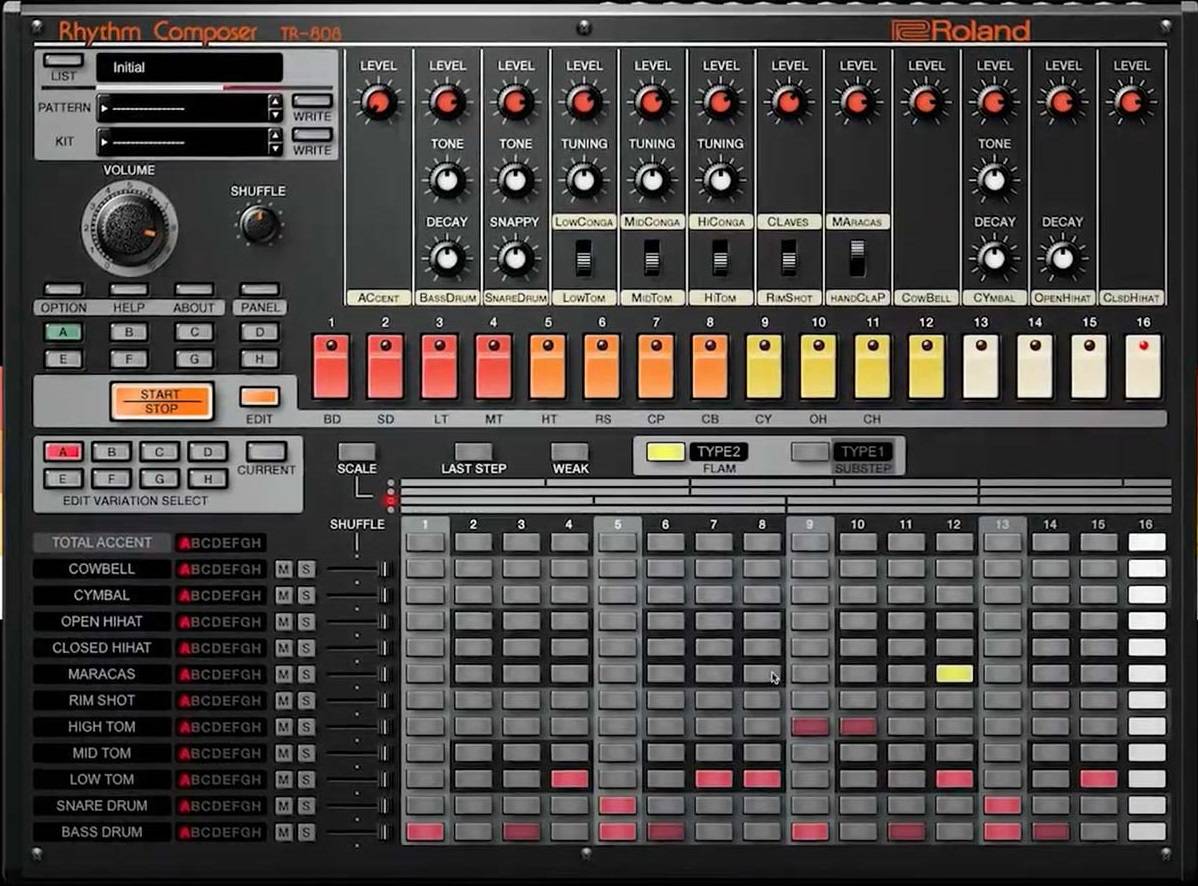 Roland TR-808 plugin