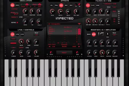 Featured image for “Infected – New analog synthesizer by Infected Sounds”