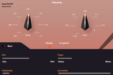 Featured image for “SuperflyDSP releases free Flying Delay”