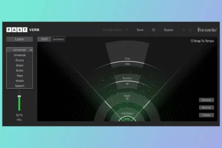 Featured image for “Focusrite released FAST Verb”