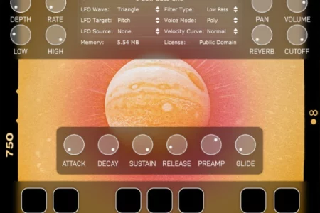 Featured image for “Deep Jupiter – Free bass synthesizer by SampleScience”