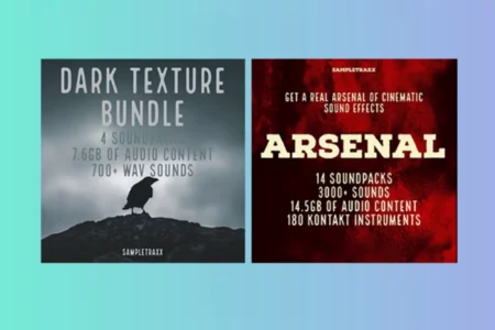 Featured image for “Deal: Arsenal & Dark Textures Bundle by Sampletraxx 91% OFF”