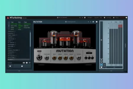 Featured image for “MeldaProduction releases amp plugin MTurboAmp”