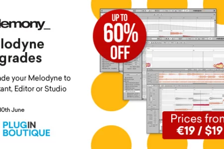 Featured image for “Celemony Melodyne Upgrades Summer Sale”