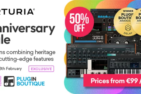 Featured image for “Plugin Boutique’s 11th Anniversary: Arturia Sale (Exclusive)”